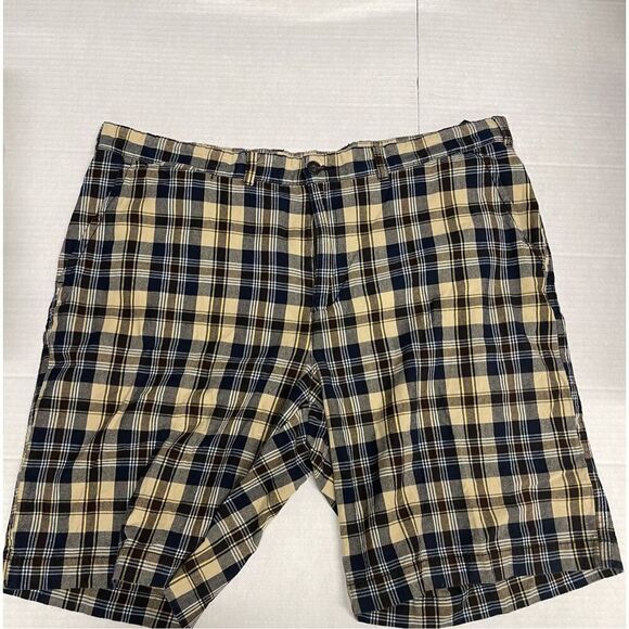 Tommy Hilfiger Mens‎ Multicolor Plaid Shorts w/Pockets Size 42 A25 - Picture 1 of 6